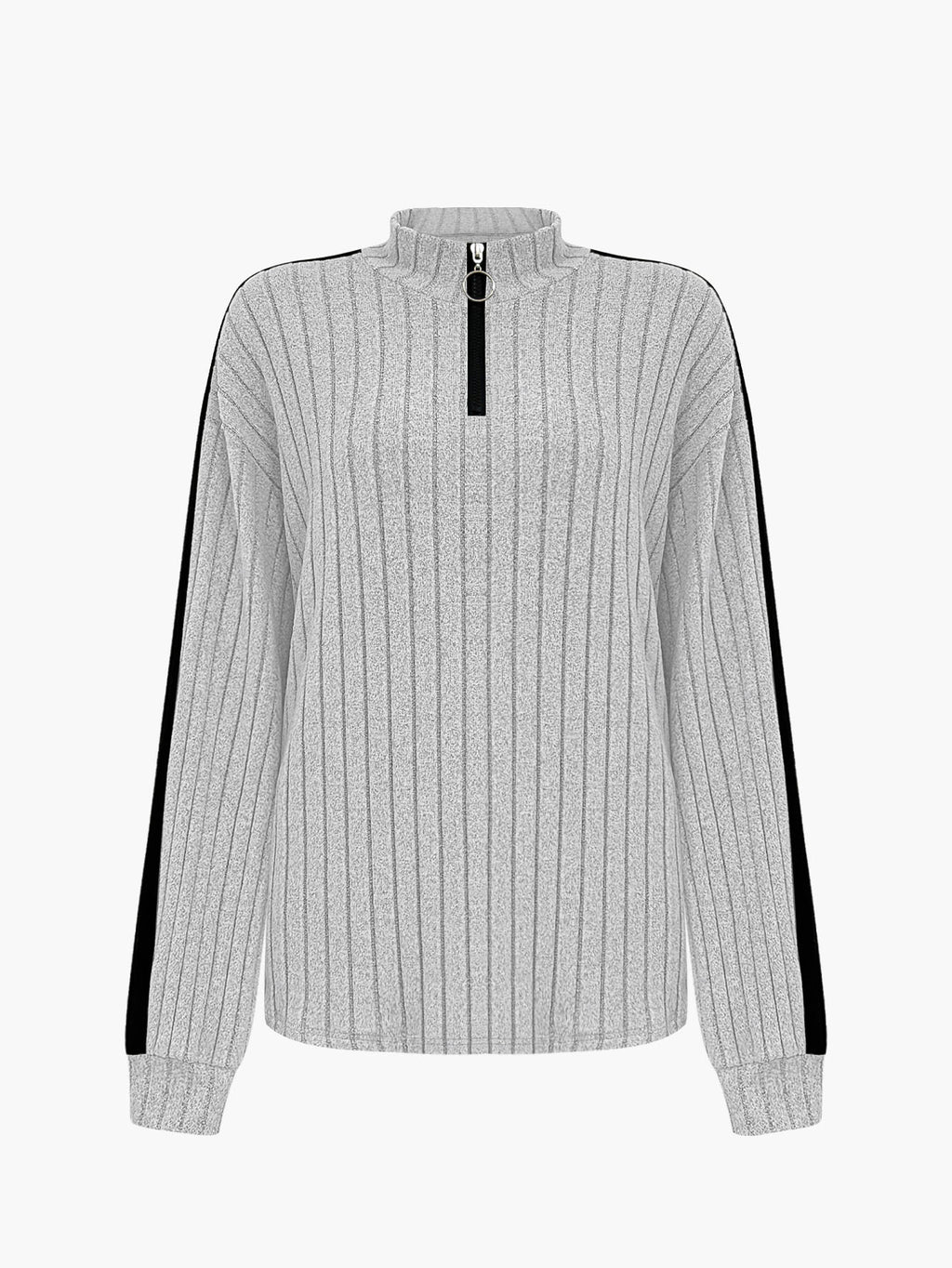 Fashionable and casual sweatshirt and wide-leg pants set